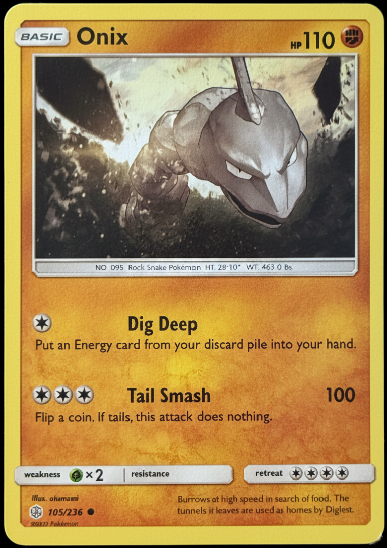 Specimen 7: Onix from Sun & Moon – Cosmic Eclipse