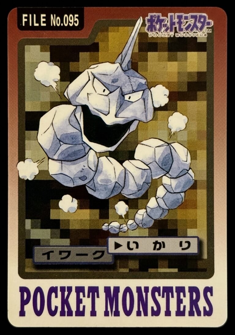 Onix – The primordial rock serpent of early Pokémon history