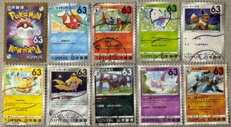 Pokémon Stamp Sheet – A philatelic snapshot of Japan’s pop‑culture ecosystem